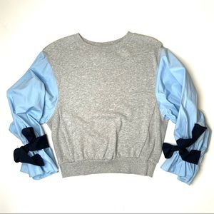 WHO WHAT WEAR Puff Sleeve Top